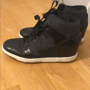 Nike Wedged Sneakers - Never Worn!